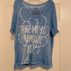 WDW UP Paradise Falls Tshirt so 2xl